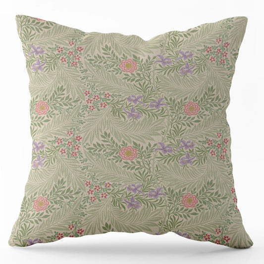 Larkspur ~ William Morris Linen Cushion Cover